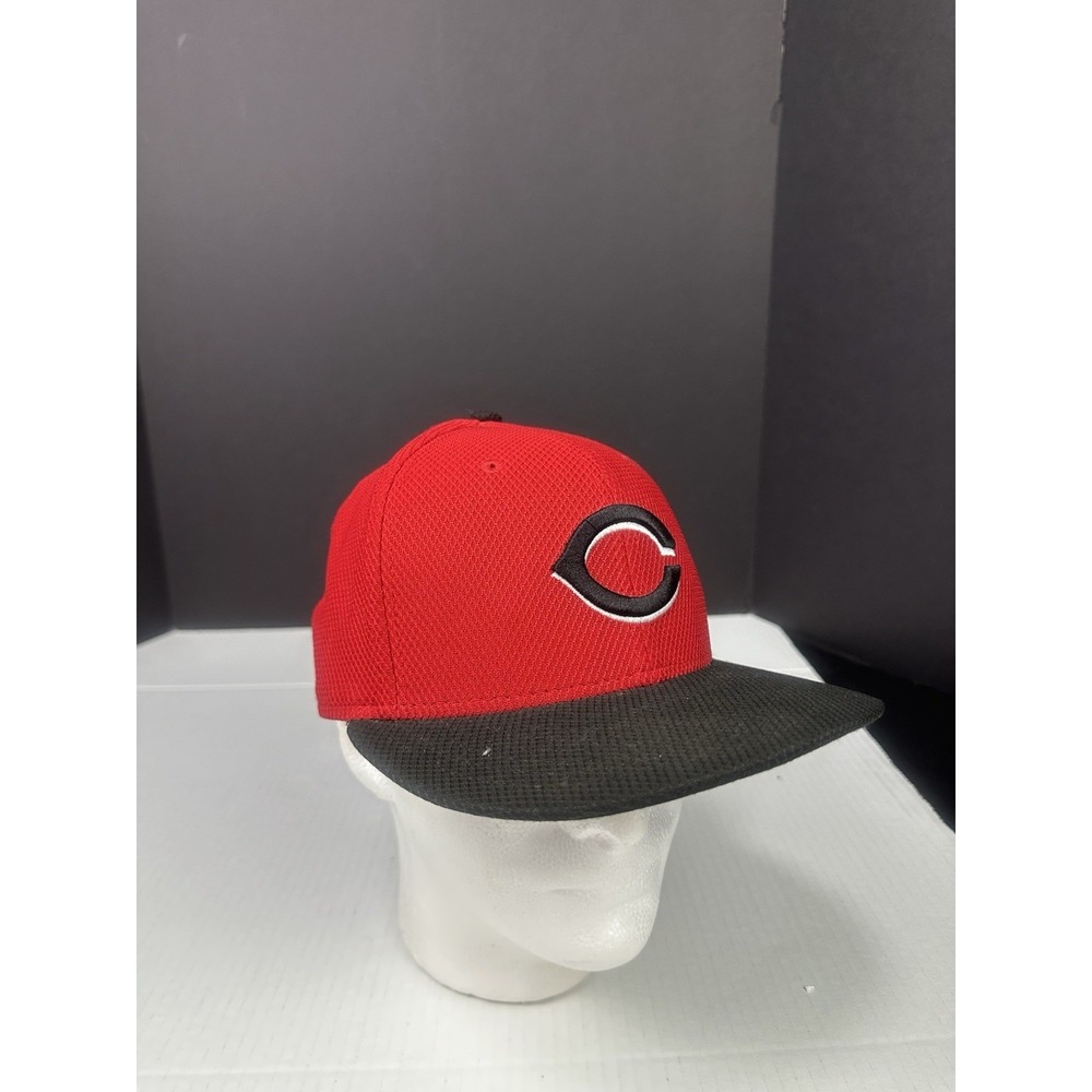 New Era 59Fifty Cincinnati Reds Fitted Hat ASG 2015 Patch Size 7 3/8